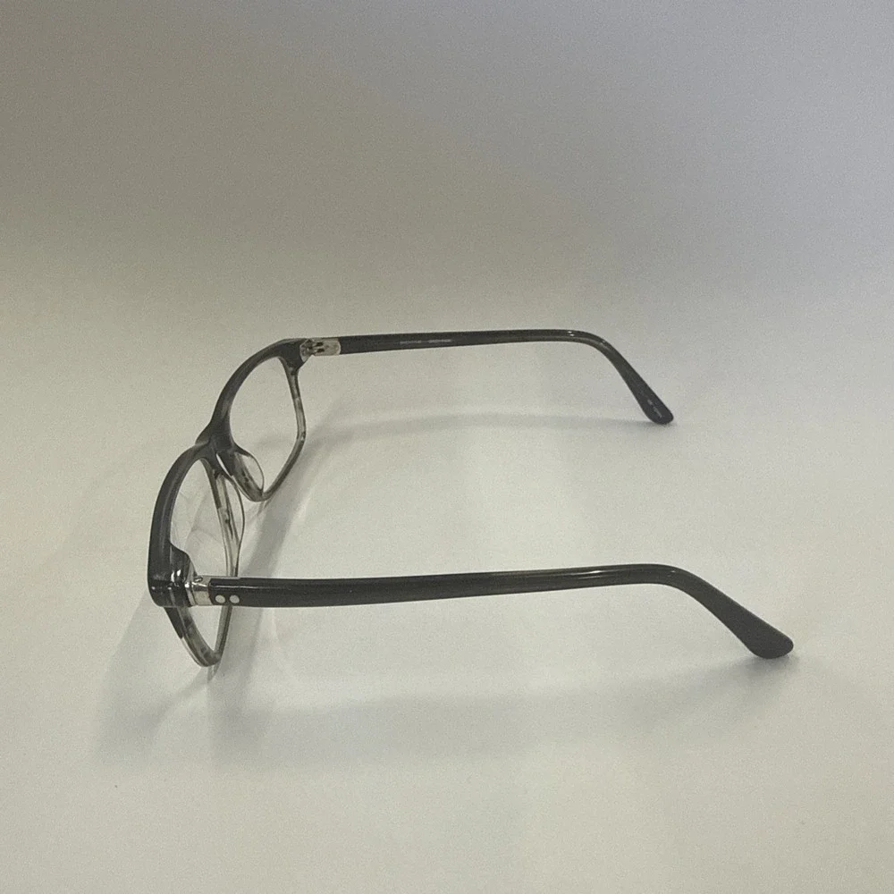 COLOURS BY ALEXANDER JULIAN FRAMES ONLY EYEGLASSES BLACK GRAY 53-17-145